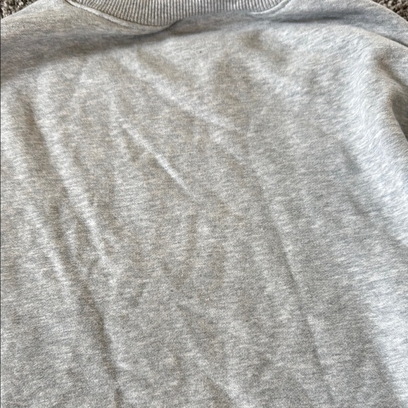 Gray Cropped Women's Sweater - Picture 5 of 5